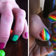 Image for article titled The Finger-Flagging Manicure for Ladies Who Are Into Ladies